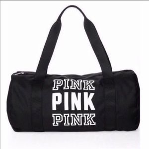 NEW | VICTORIAS SECRET PINK LOGO DUFFLE BAG